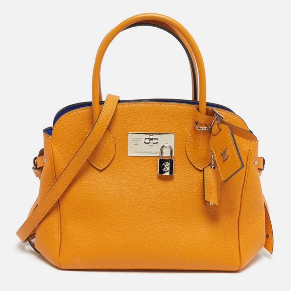 Louis Vuitton Milla Pm Safran Leather Satchel